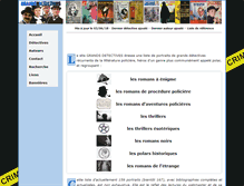 Tablet Screenshot of grandsdetectives.fr